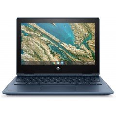 Brugt laptop 12" - HP Chromebook x360 11 G3 EE 11.6" Touch 4GB 32GB Blå (brugt med mura)