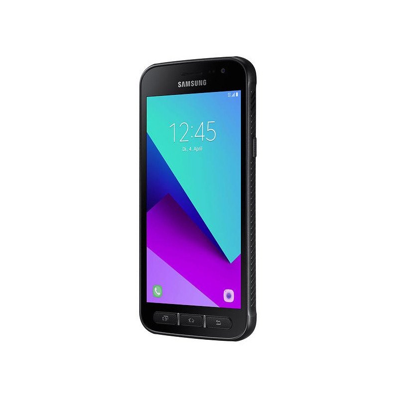 Brugte mobiltelefoner - Samsung Galaxy Xcover 4 16GB Black (brugt) (meget mange små ridser i skærmen)