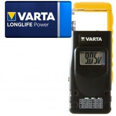 Batterier & batteri tester - VARTA digital batteritester med LCD