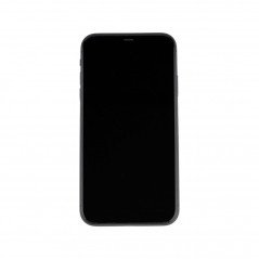 iPhone begagnad - iPhone 11 128GB Black med 1 års garanti (beg med nytt batteri) (grova repor skärm)