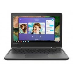 Brugt laptop 12" - Lenovo 300e 1st Gen Chromebook 11,6" QuadCore 4GB 32GB med Touch (brugt)