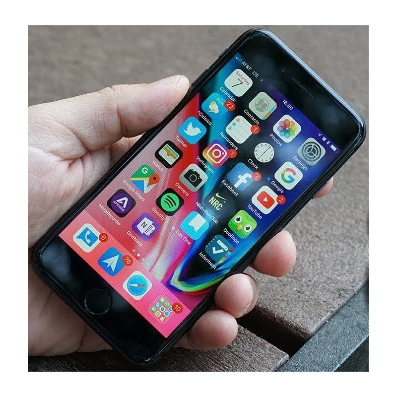 Brugt iPhone - iPhone 8 256GB Space Grey (brugt) (nyt batteri)