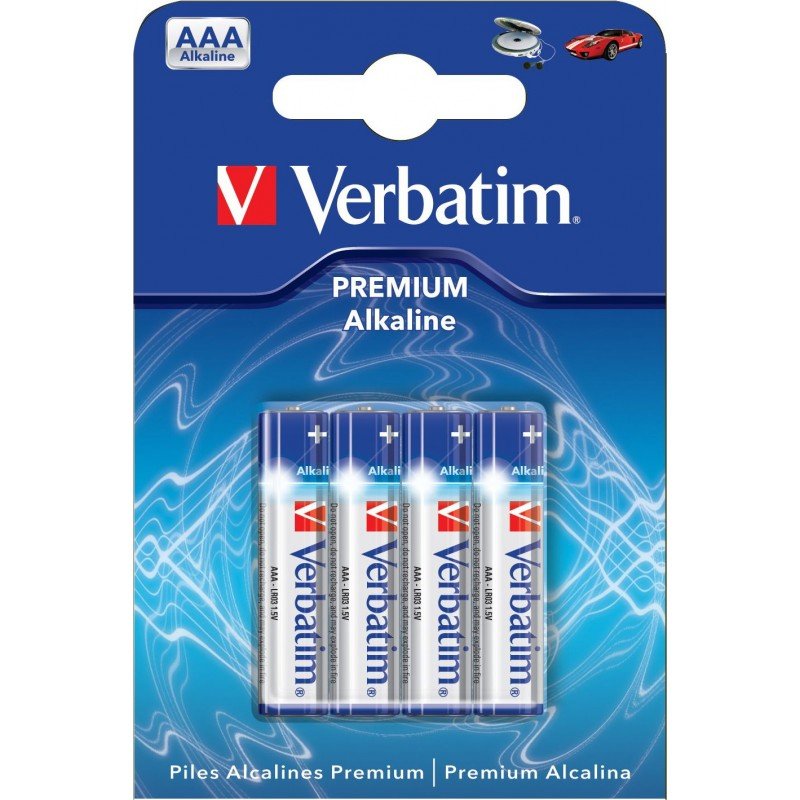 Batteri - Verbatim AAA batterier