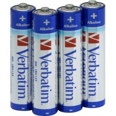Verbatim 4-pack AAA-batterier