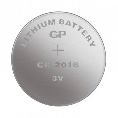El & kablar - GP CR2016 Lithium batteri 1-Pack knappcellsbatteri