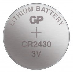 GP CR2430 Lithium batteri 1-Pack knappcellsbatteri