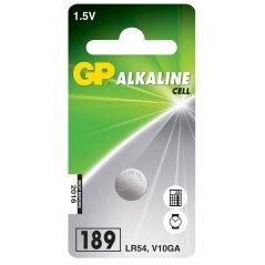 GP LR54 V10GA Alkaline batteri 1-Pack knappcellsbatteri