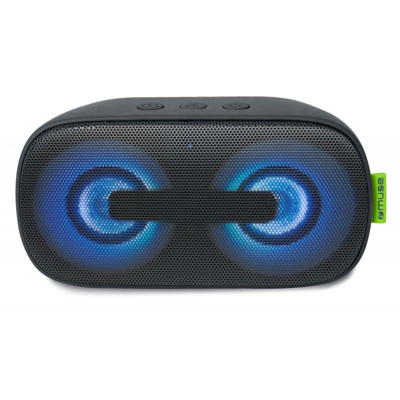 Battery-driven Speaker - Muse M-370 DJ portabel bluetooth-högtalare med belysning