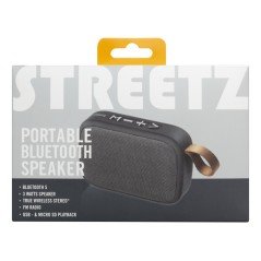 Batteridriven högtalare - Streetz portabel bluetooth-högtalare med inbyggd FM-radio