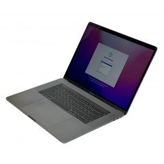MacBook Pro 15-tommer 2018 i7 16GB 512SSD Space Gray (brugt med mærker skærm)