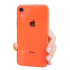 iPhone begagnad - iPhone XR 128GB Coral med 1 års garanti (beg)