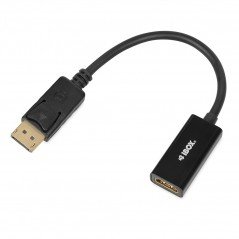 Skærmkabel & skærmadapter - iBOX DisplayPort til HDMI adapter med lyd