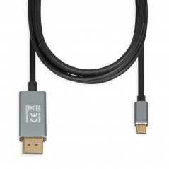 Skärmkabel & skärmadapter - USB-C till DisplayPort-kabel 1.8m (4k @60 Hz)