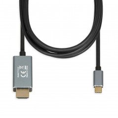 Skärmkabel & skärmadapter - iBOX USB-C till HDMI-kabel 1.8m (4k @ 60 Hz)