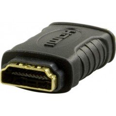 Skærmkabel & skærmadapter - HDMI-adapter til at forbinde to kabler sammen