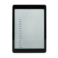 iPad 5th 32GB Space Grey med 1 års garanti (brugt) (skærm med små skader)