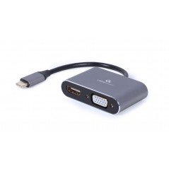 Cablexpert USB-C til HDMI/VGA-adapter 4K UHD