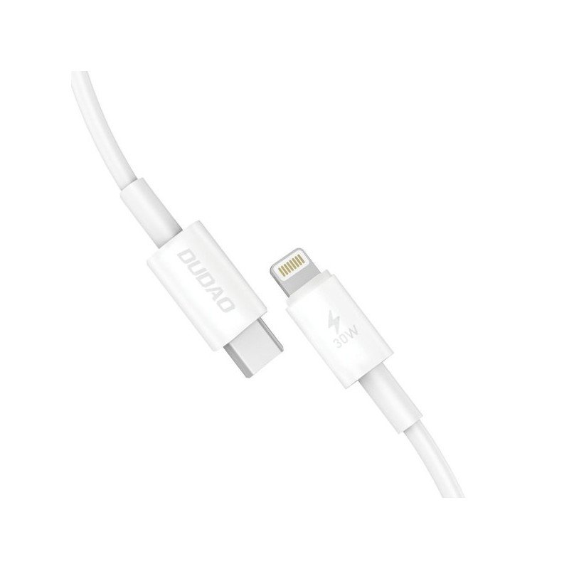 Opladere og kabler - Dudao lightning-kabel til USB-C 1 meter