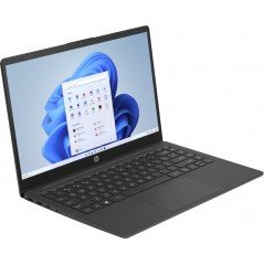 Laptop with 14 and 15.6 inch screen - HP 14-em0024no 14" HD Ryzen 3 8GB 256GB SSD Win 11 S Jet Black
