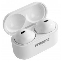 In-ear - Streetz TWS-114 True Wireless in-ear headset, vit