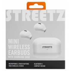 In-ear - Streetz TWS-114 True Wireless in-ear headset, hvid