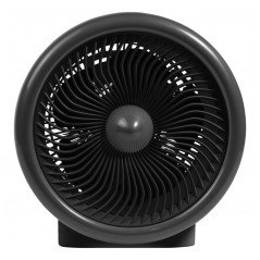 Nordic Home Varmelegeme og køler med vortex-teknologi for bedre luftgennemstrømning, 2000W, sort