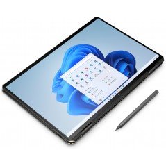 Bærbar computer med skærm på 16-17 tommer - HP Spectre x360 16-f2000no 16" 3K+ Touch i7-13 16GB 1TB SSD Win 11 Nightfall Black
