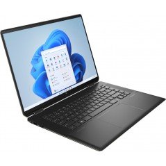 Laptop 16-17" - HP Spectre x360 16-f1035no 16" 4K+ OLED Touch i7 32GB 1TB SSD A370M Win 11 Nightfall Black demo