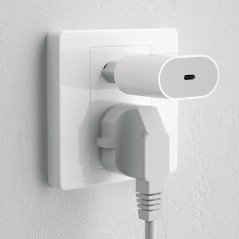 Phone Wall charger - Dudao 20 Watt AC-adapter väggladdare med USB-C