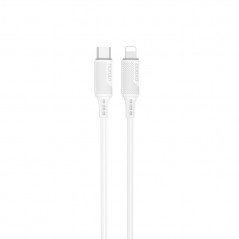 Chargers and Cables - Dudao lightningkabel till USB-C 2 meter (20 Watt)