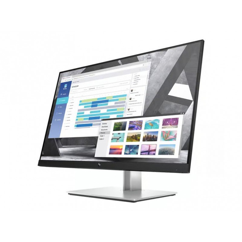 Computerskærm 25" eller større - HP E27q G4 ergonomisk 27" QHD LED-skærm med IPS-panel