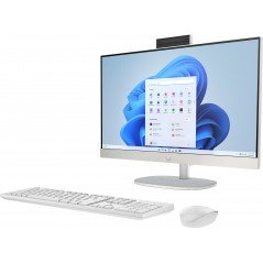 All-in-one-dator - HP All-in-One 24-cr0824no 24" Full HD Ryzen 5 8GB 512GB SSD Win 11 Shell White demo
