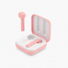 Bluetooth Earphones - LEDWOOD bluetooth trådlöst headset & hörlur, pink (3+9H) (fyndvara - små märken)