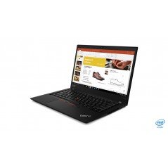 Brugt laptop 14" - Lenovo Thinkpad T490s 14" Full HD i7-8 16GB 256GB SSD Backlight KB Win 11 Pro med Touch (brugt med mærker skærm)