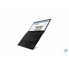 Brugt laptop 14" - Lenovo Thinkpad T490s 14" Full HD i7-8 16GB 256GB SSD Win 11 Pro med Touch (brugt med defekt USB-C port & mærker skærm)