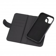 iPhone 15 - Deltaco magnetiskt 2-i-1 plånboksfodral till iPhone 15