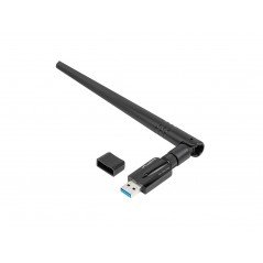 Trådlöst WiFi USB-nätverkskort Dual Band 2.4GHz/5GHz 1200Mbps