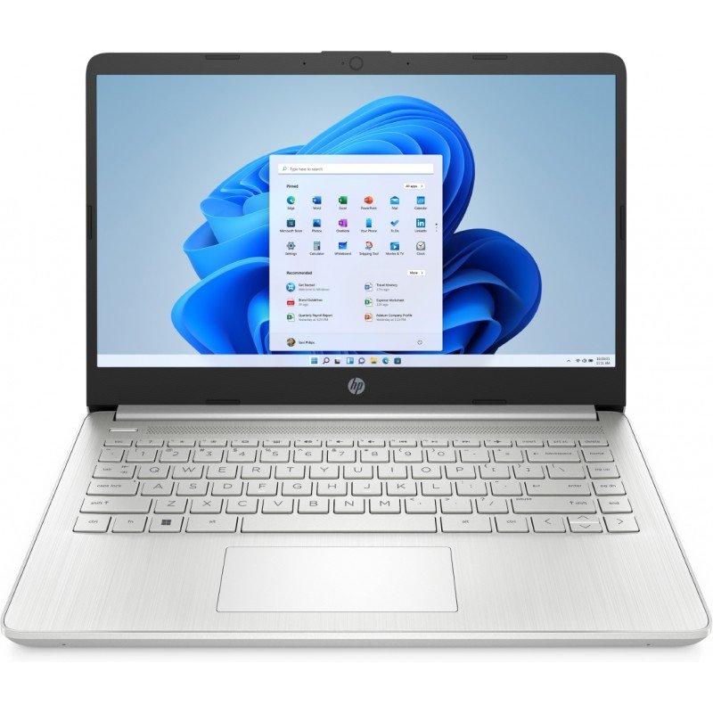 Laptop 14-15" - HP 14s-fq1834no 14" Ryzen 5 8GB 256GB SSD Win 11 demo