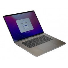 Brugt MacBook Pro - MacBook Pro 16-tommer 2019 med Touchbar i7 16GB 512GB SSD Space Gray (brugt med let blanke taster)