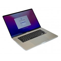 Brugt MacBook Pro - MacBook Pro 16-tommer 2019 i7-9750H 16GB 512GB SSD Silver (brugt) (UK tastatur)