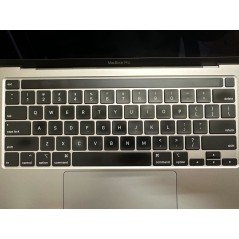 MacBook Pro 16-tommer 2019 i7-9750H 16GB 512GB SSD Silver (brugt) (UK tastatur)