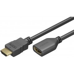 Skærmkabel & skærmadapter - Forlængerkabel til HDMI-kabel med understøttelse af 4K 3D Ethernet (4K@60Hz)
