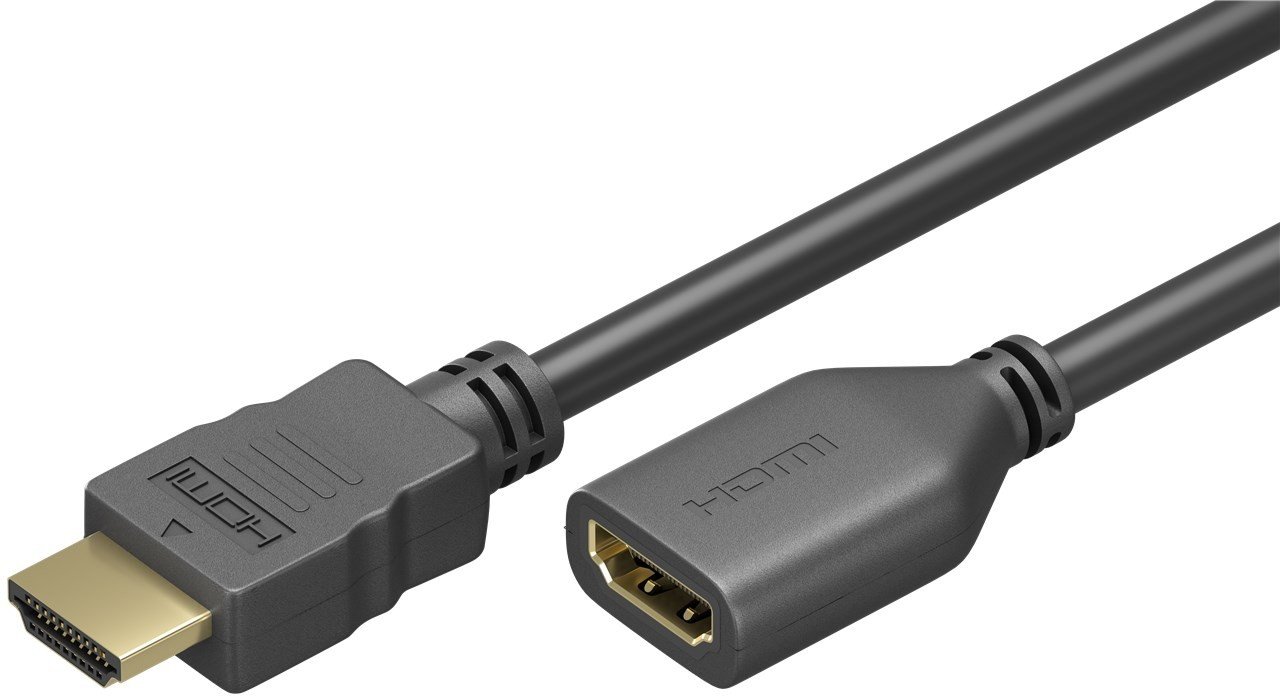 Förlängningskabel för HDMI-kabel med stöd för 4K 3D Ethernet
