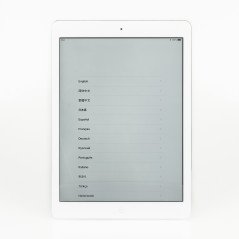 iPad Air 16GB Silver (beg med backlight bleed) (max iOS 12 - stöder ej flertalet appar)