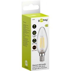 LED-lampa sockel E14 6 Watt (75 W) not dimmable
