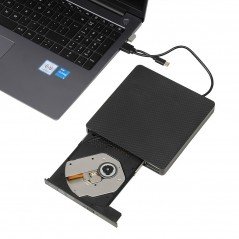 iBOX ekstern CD/DVD-brænder med USB-tilslutning (USB 3.1 Gen 1) & USB-C