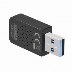 Trådløst netværkskort - Trådløst Wi-Fi USB-netværkskort med Dual Band 2.4GHz/5GHz 1300Mbps