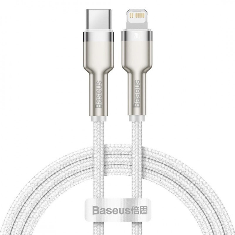 Datortillbehör - Baseus USB-C till Lightning-kabel 1 meter med PD 20W