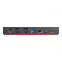 Lenovo ThinkPad Hybrid USB-C och USB-A universell dockningsstation utan AC-adapter (beg)