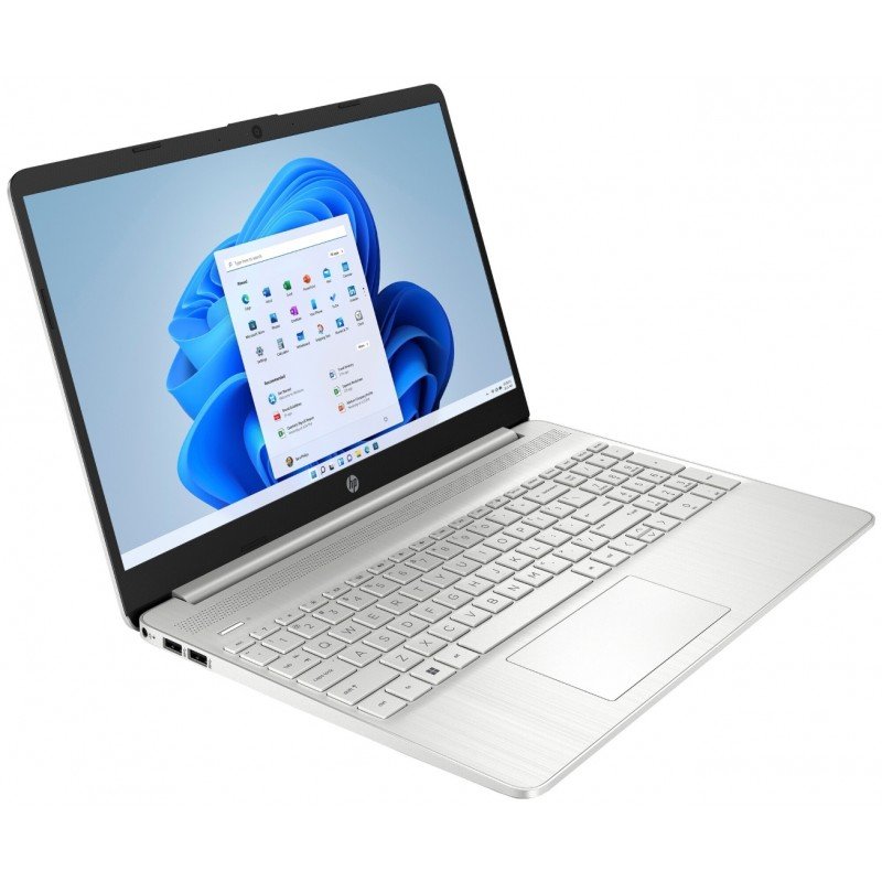 Laptop 14-15" - HP 15s-eq3847no 15.6" Full HD Ryzen 7 16GB 512GB SSD Win 11 Natural Silver